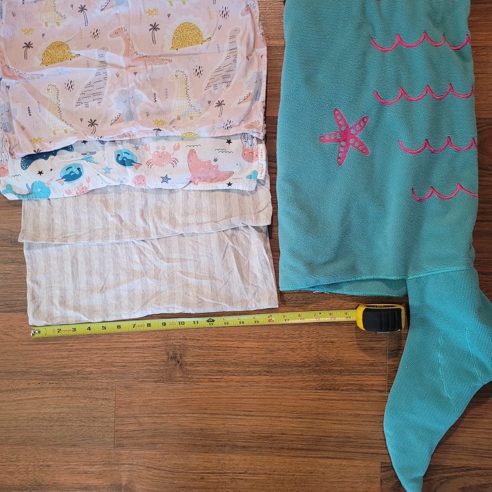 Toddler Pilllow Cases, Bed Cover, Hooded Towel And Stroller Accessory